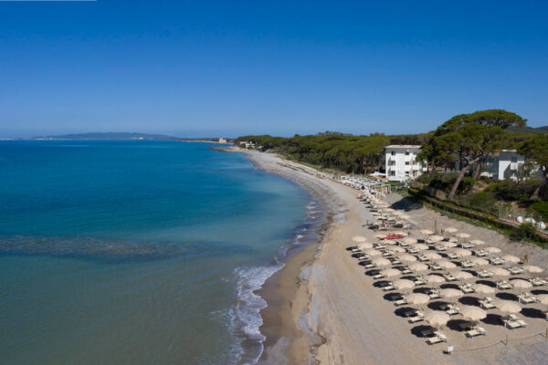 Spiaggia resort Toscana mare