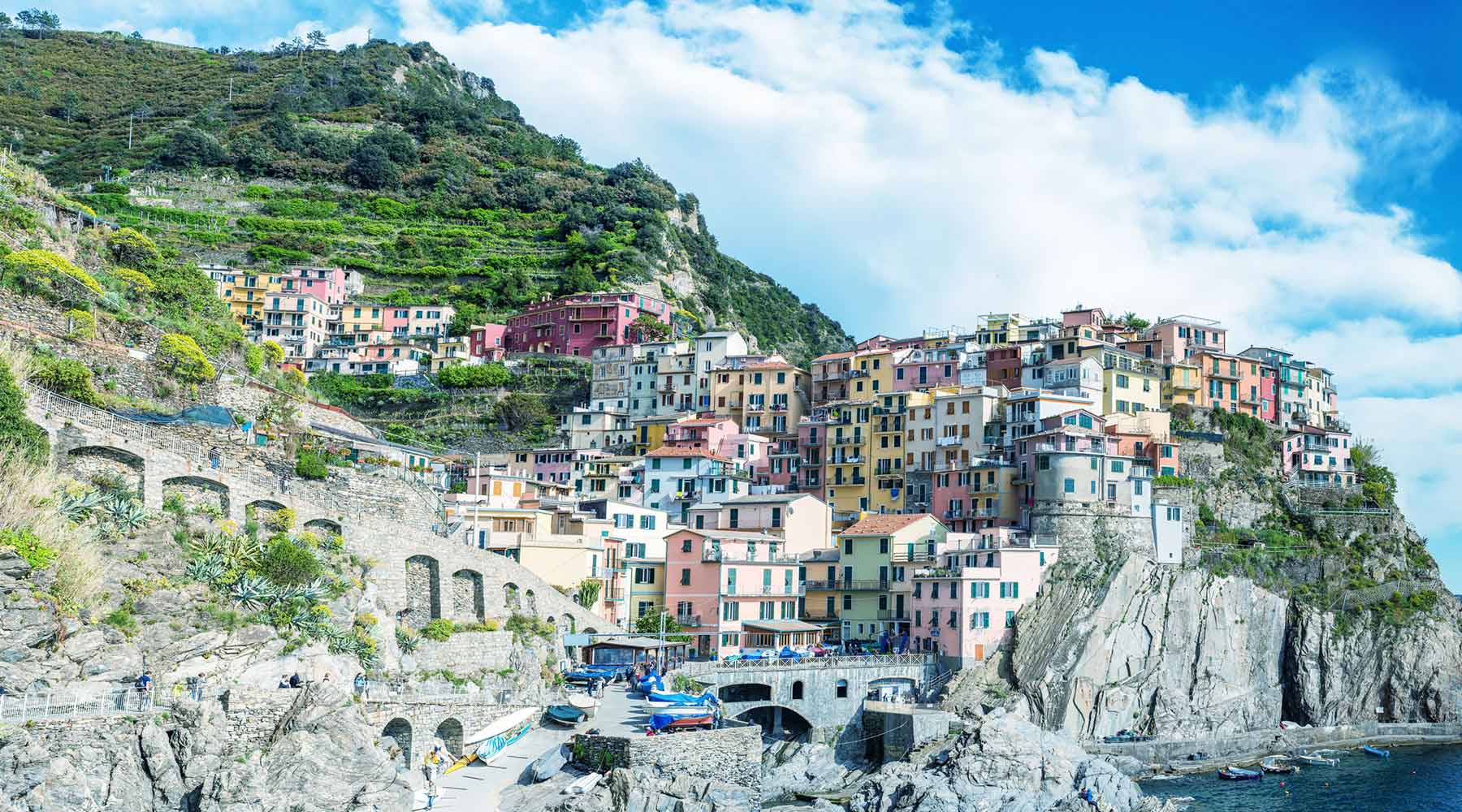 The Cinque Terre and Sanremo